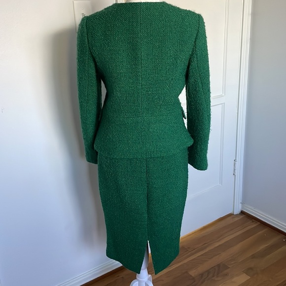 Hobbs US 4 green suit ASO Kate Middleton 2 piece royal - Picture 9 of 12